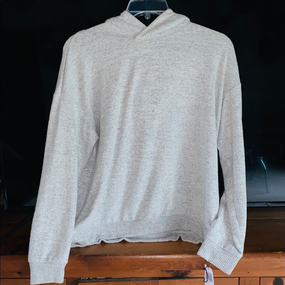 Heather Gray pullover hoodie